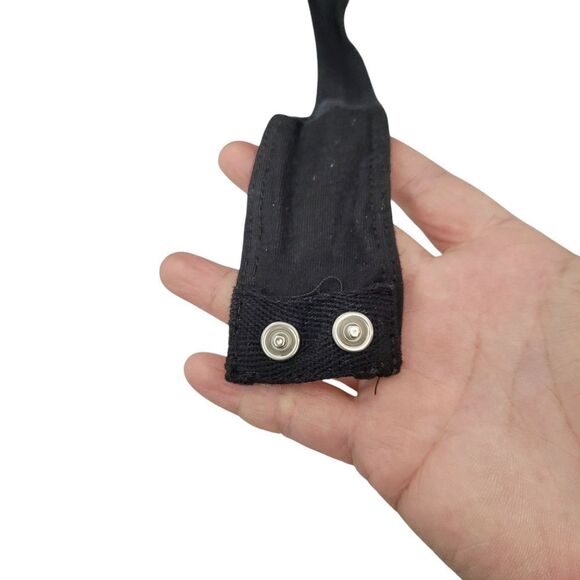 2/$20 Forever 21 Black Buttons Down Bodysuit Size: Large - Picture 6 of 7